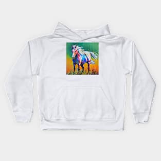 Standing steed Kids Hoodie